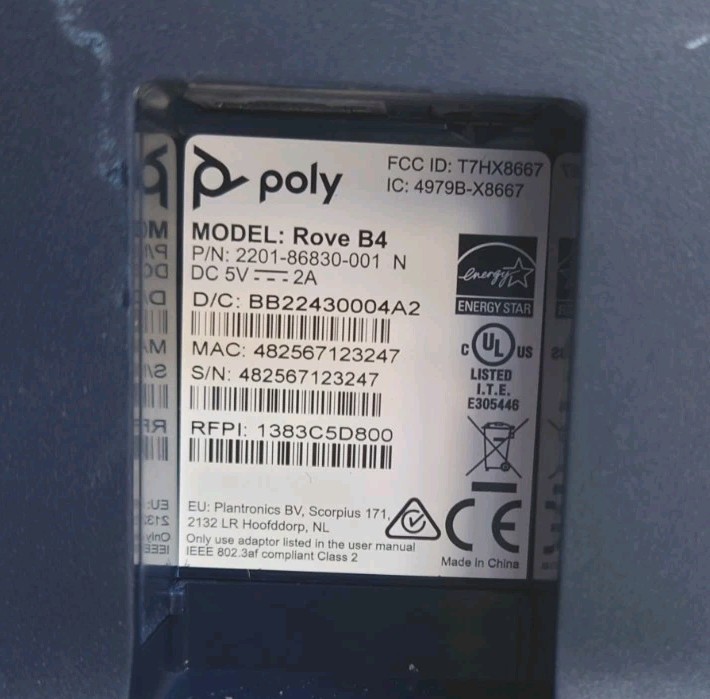 Poly ROVE B4 Base Station
