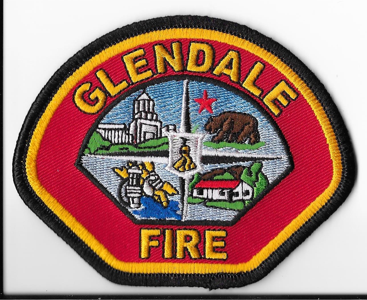 Glendale Fire Department, California Patch V1