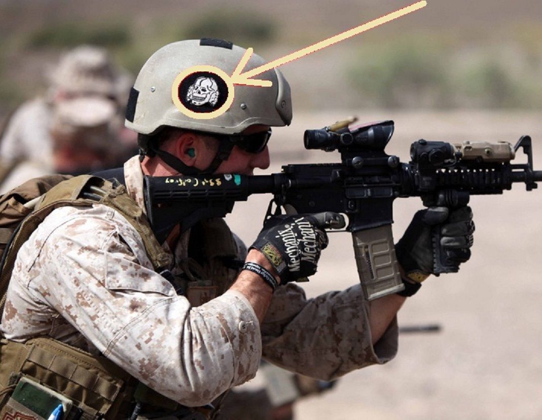 JSOC SEAL SPECIAL WARFARE DEVGRU NSWDG RED SQN vêlkrö PATCH: Death Skull Head