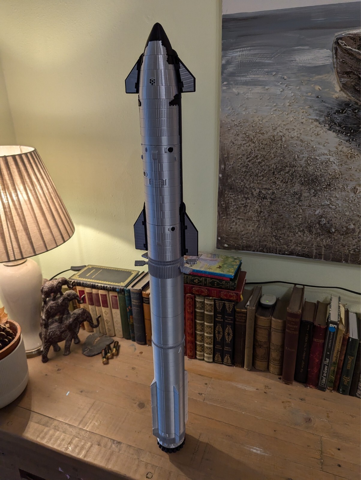 SpaceX Space X Starship And SuperHeavy, Extreme detailed model 1/150 scale