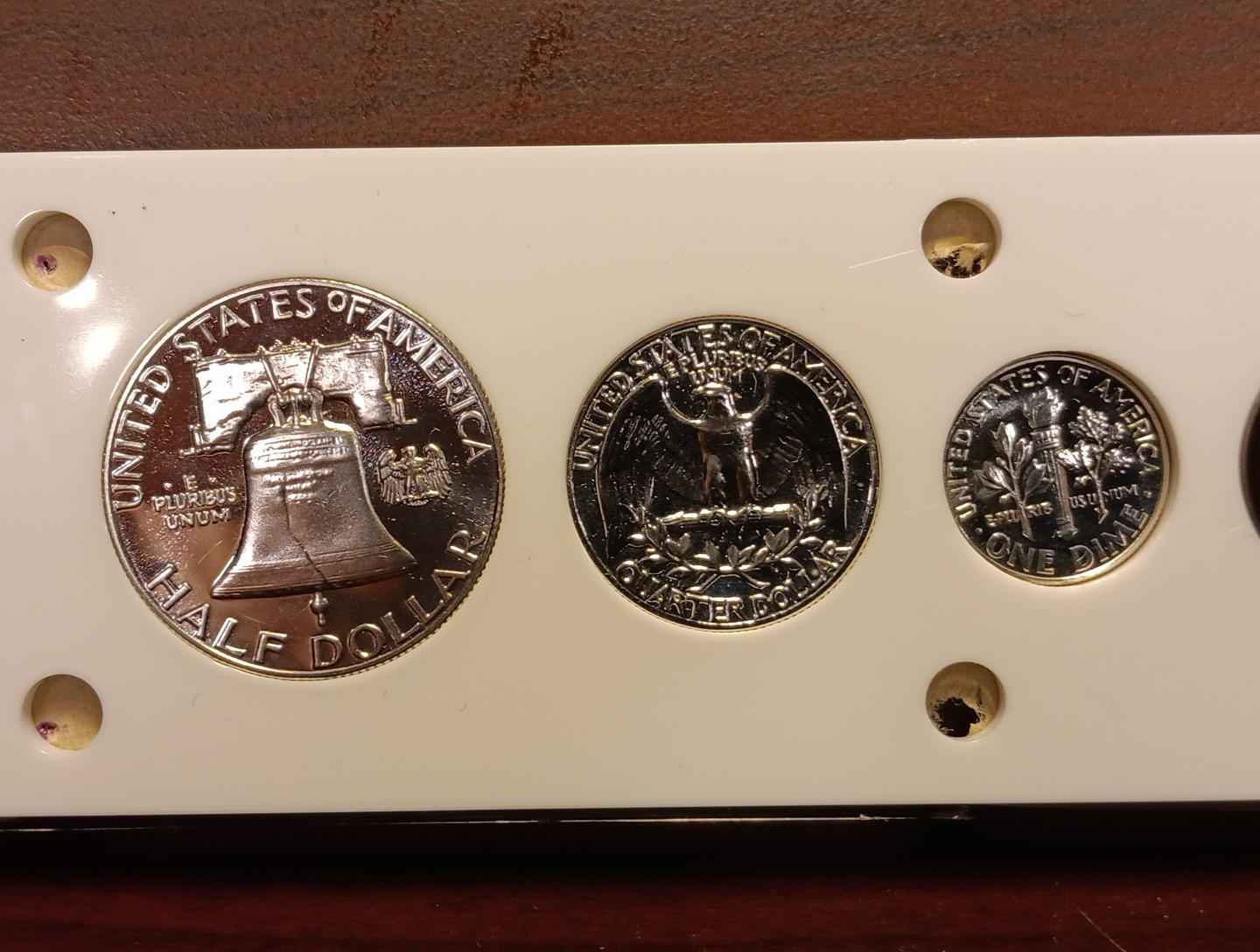1963 U.S Mint Proof Set, 2003A Near Solid 2's, 2003A Near Solid 4,s Uncirculated