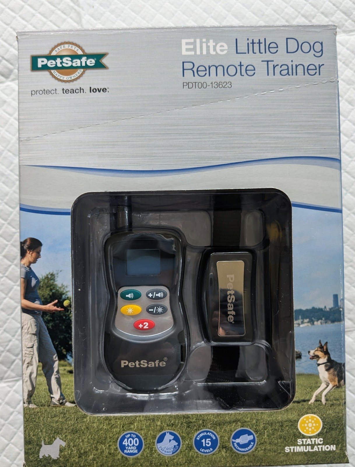 PetSafe Elite Little Dog Remote Trainer PDT00-13623 400YDS Rechargeable