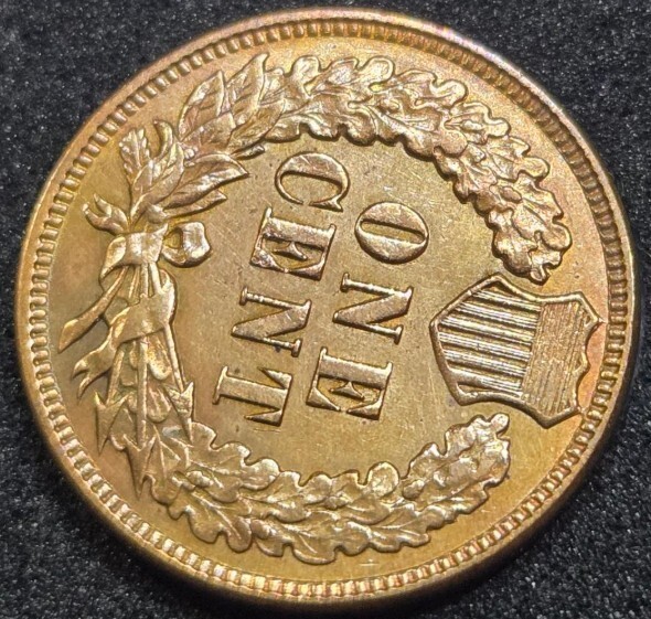 1909 Indian Head Penny Lightly Circulated