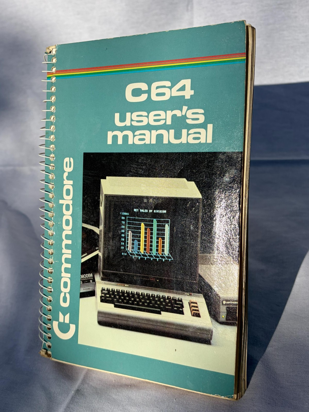 Commodore 64 User’s Manual - Original 1984 Vintage Spiral Bound - Good Condition