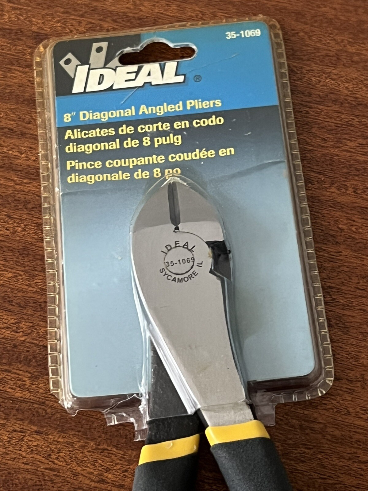IDEAL Diagonal Cutting Pliers -- 35-1069 -- Excellent Condition