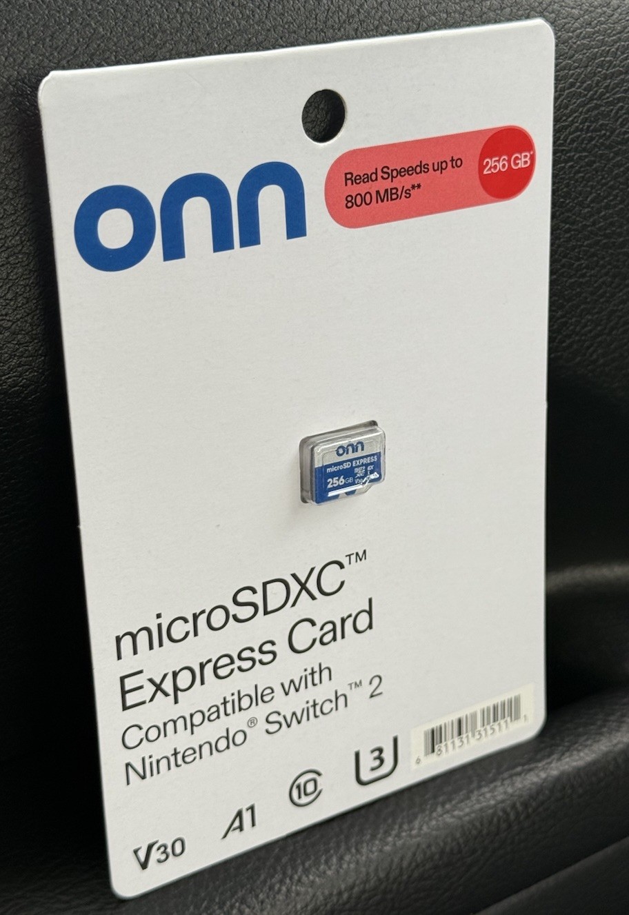 Onn 256 GB Micro SD Express Card (Nintendo Switch 2) BRAND NEW!!!!!