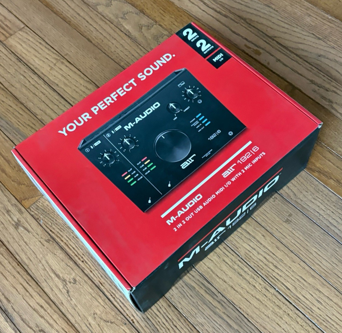 New M-AUDIO AIR 192|6 Audio Interface. Sealed (SH-17)