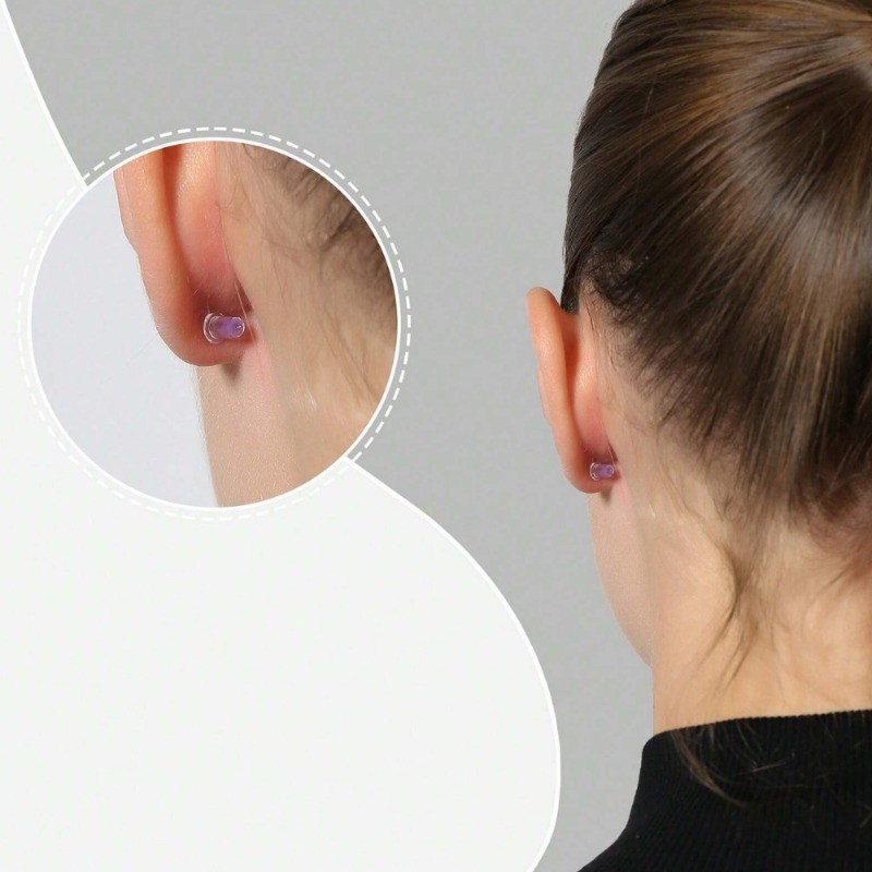 100PCS Soft Silicone Earring Backs - Lightweight Secure Fit, Ear Protection