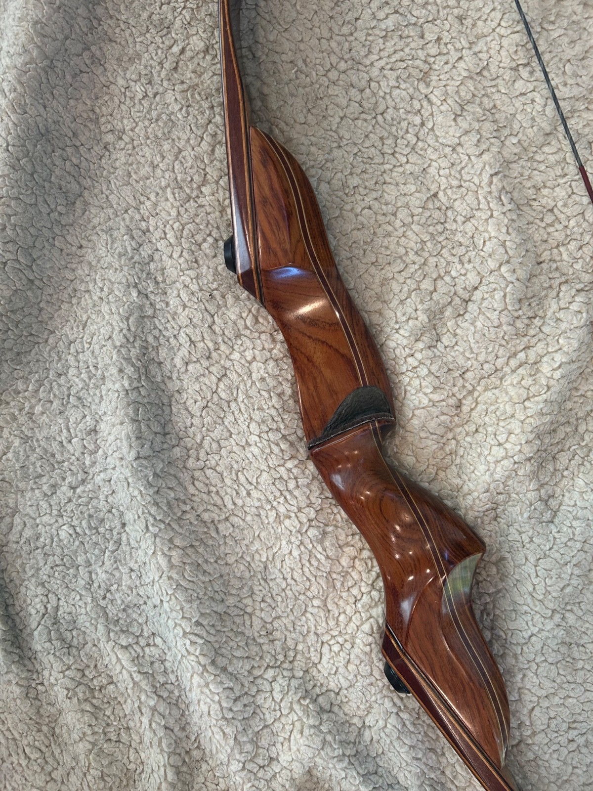 rare Brackenbury recurve bow (exotic woods)