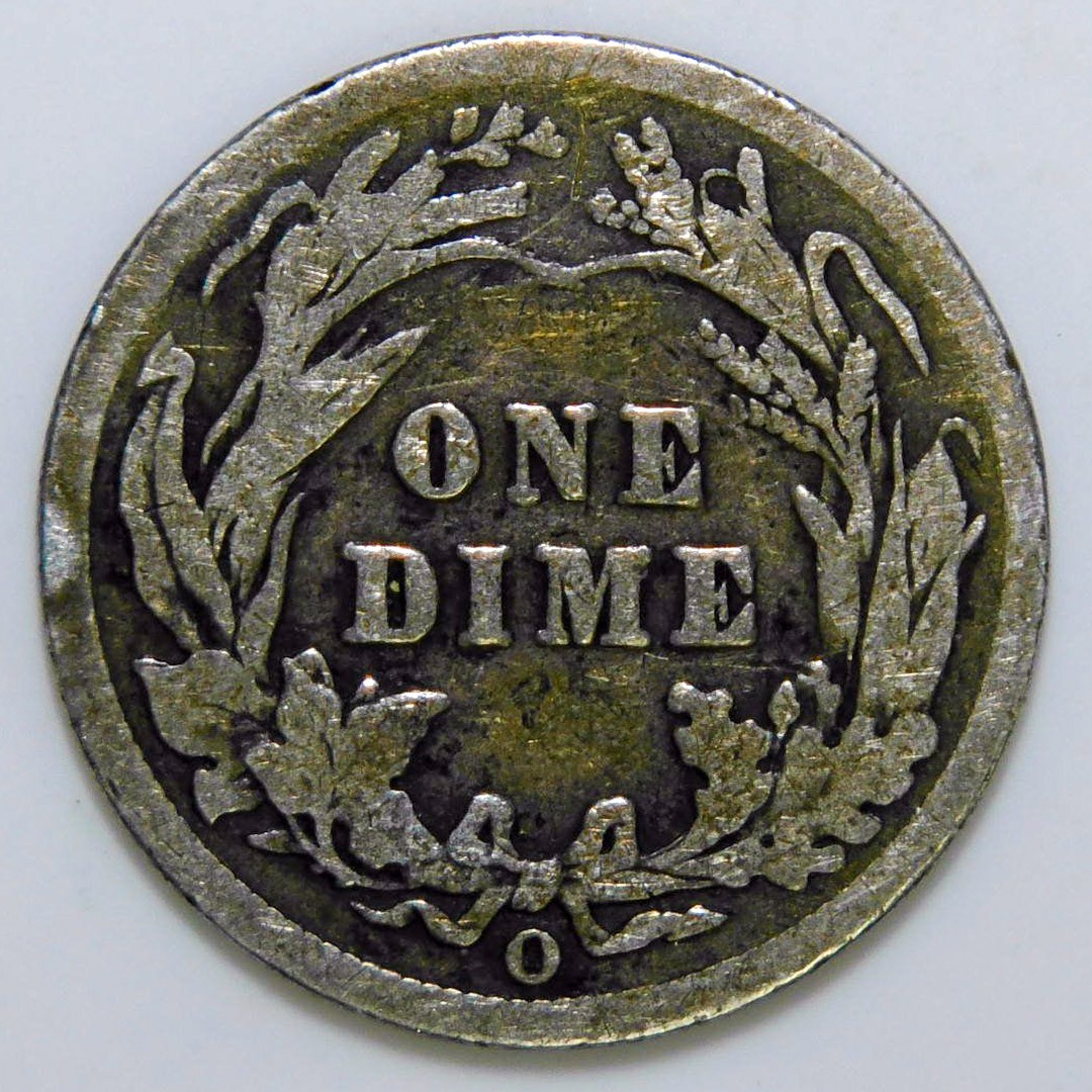 1905-D 10c Barber Dime G/VG k404