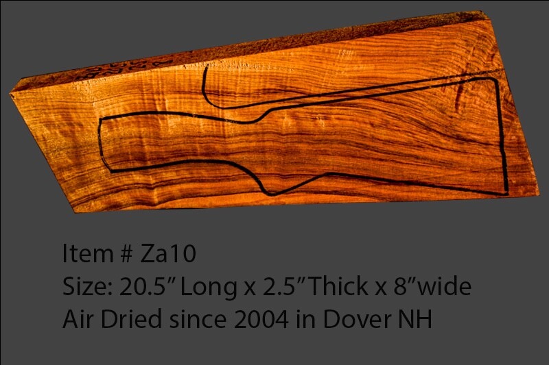Turkish walnut gun stock blank for shotguns Za10