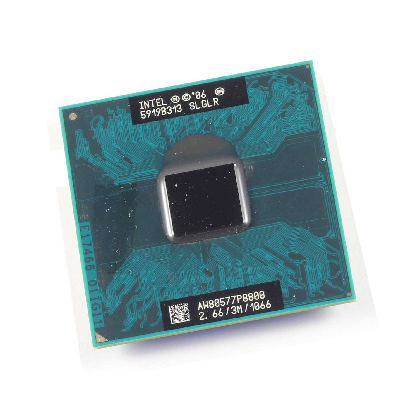 Intel Core 2 DUO P8800 SLGLR 2.66 GHz 3 M 2.66 GHz 1066 MHz FSB Processor