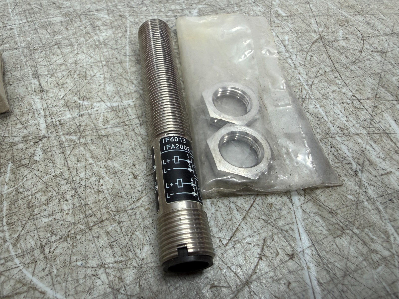 IFM EFECTOR IF6013 Inductive Proximity Sensor 2mm Range N.O. or N.C. M12 NEW