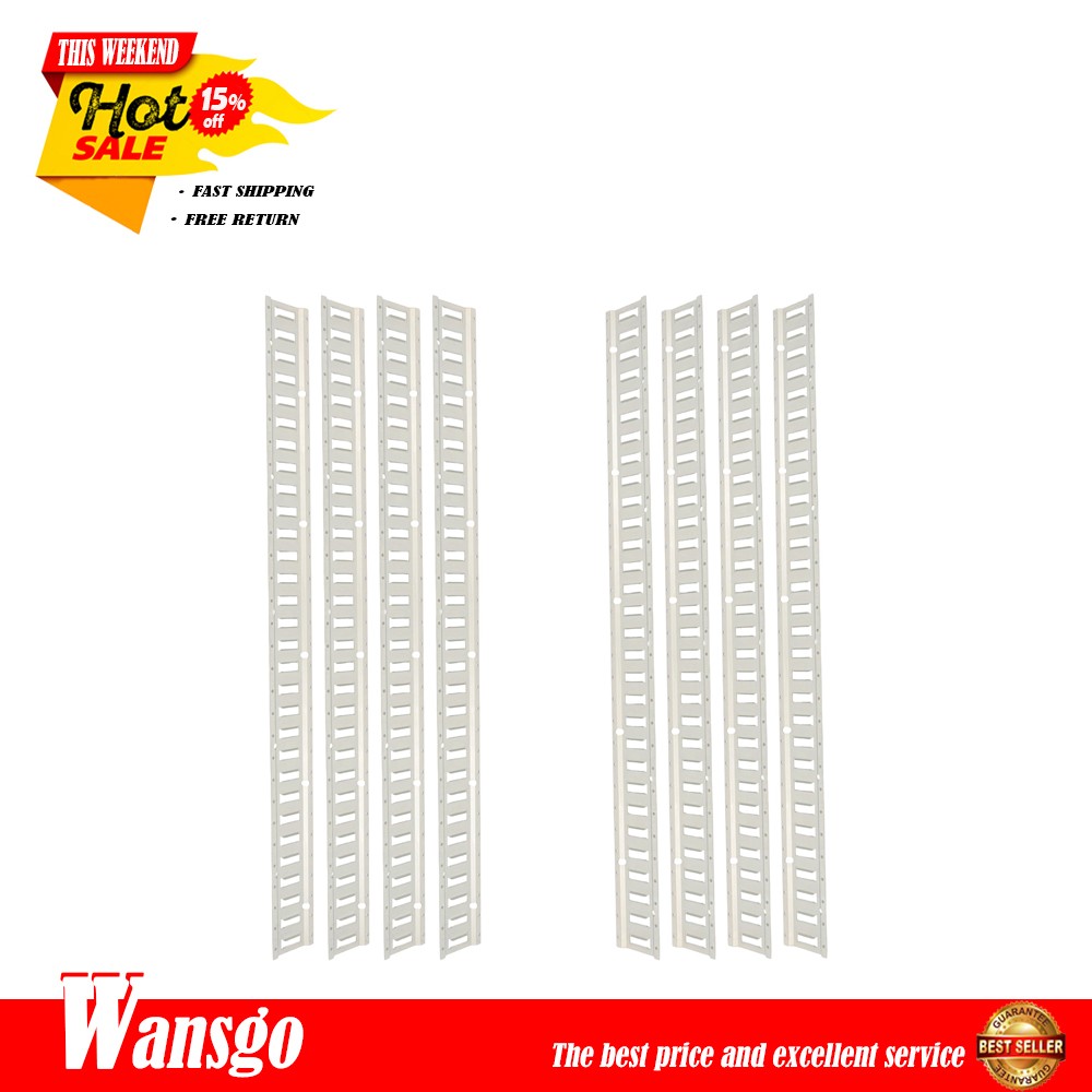 New 8x 5' Galvanized E-Track For Enclosed Trailers Cargo Haulers Trucks Vans