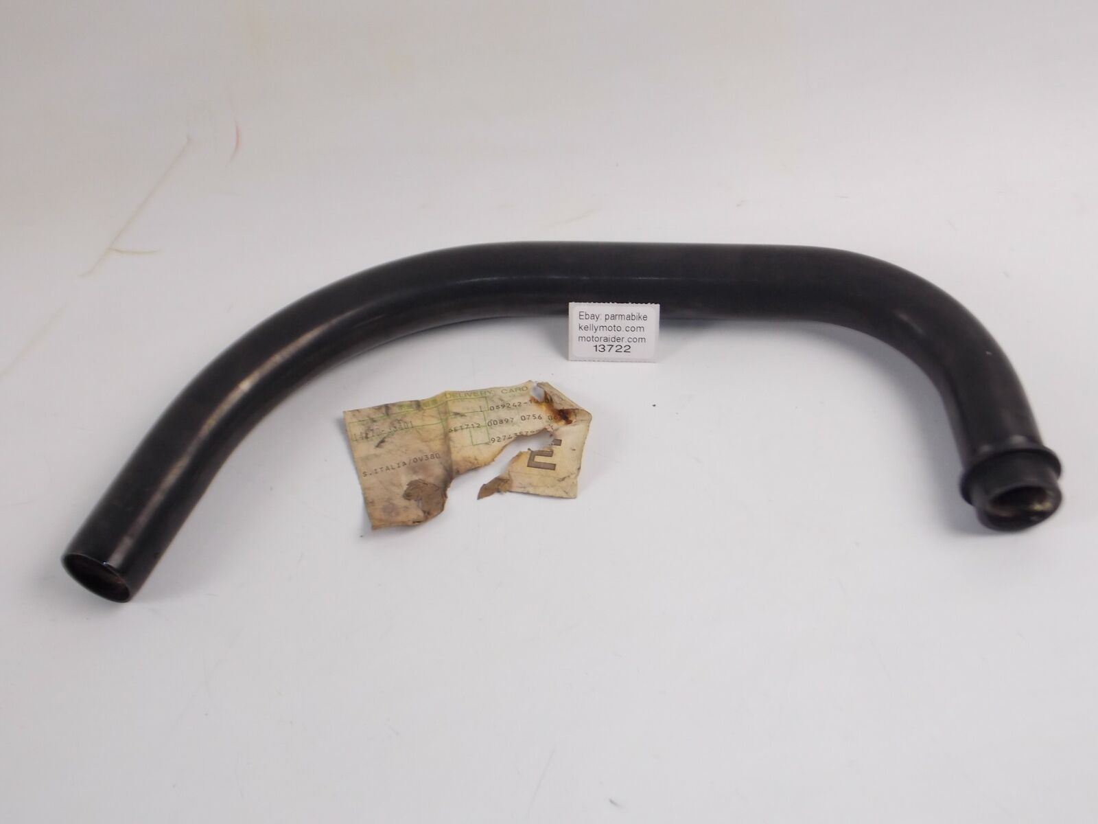 OEM SUZUKI GS550 BLACK HEADER CHROME EXHAUST PIPE OD=35mm 14170-33401 1417033401