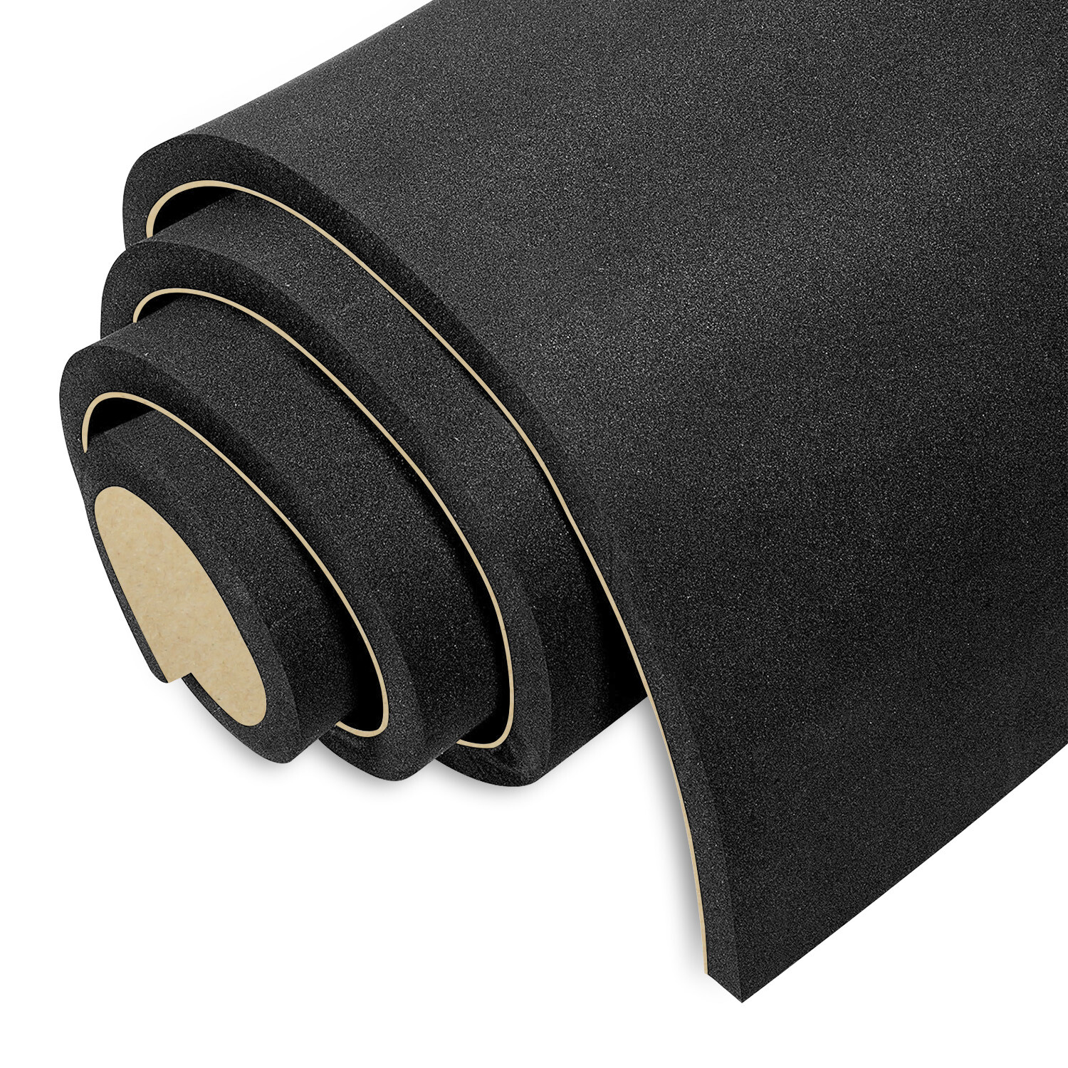 12" x 59" Black High Density Upholstery Foam Couch Mat Replacement Padding 4/5"