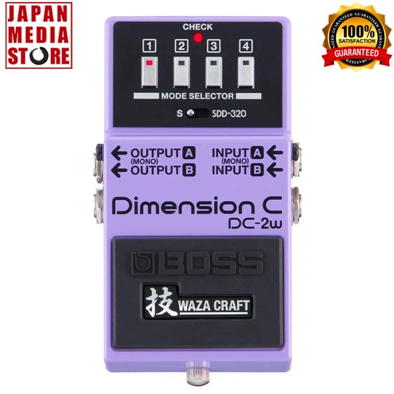 Boss Dimension C DC-2W Waza Craft Technique Bass Effects Purple Brand New BOX