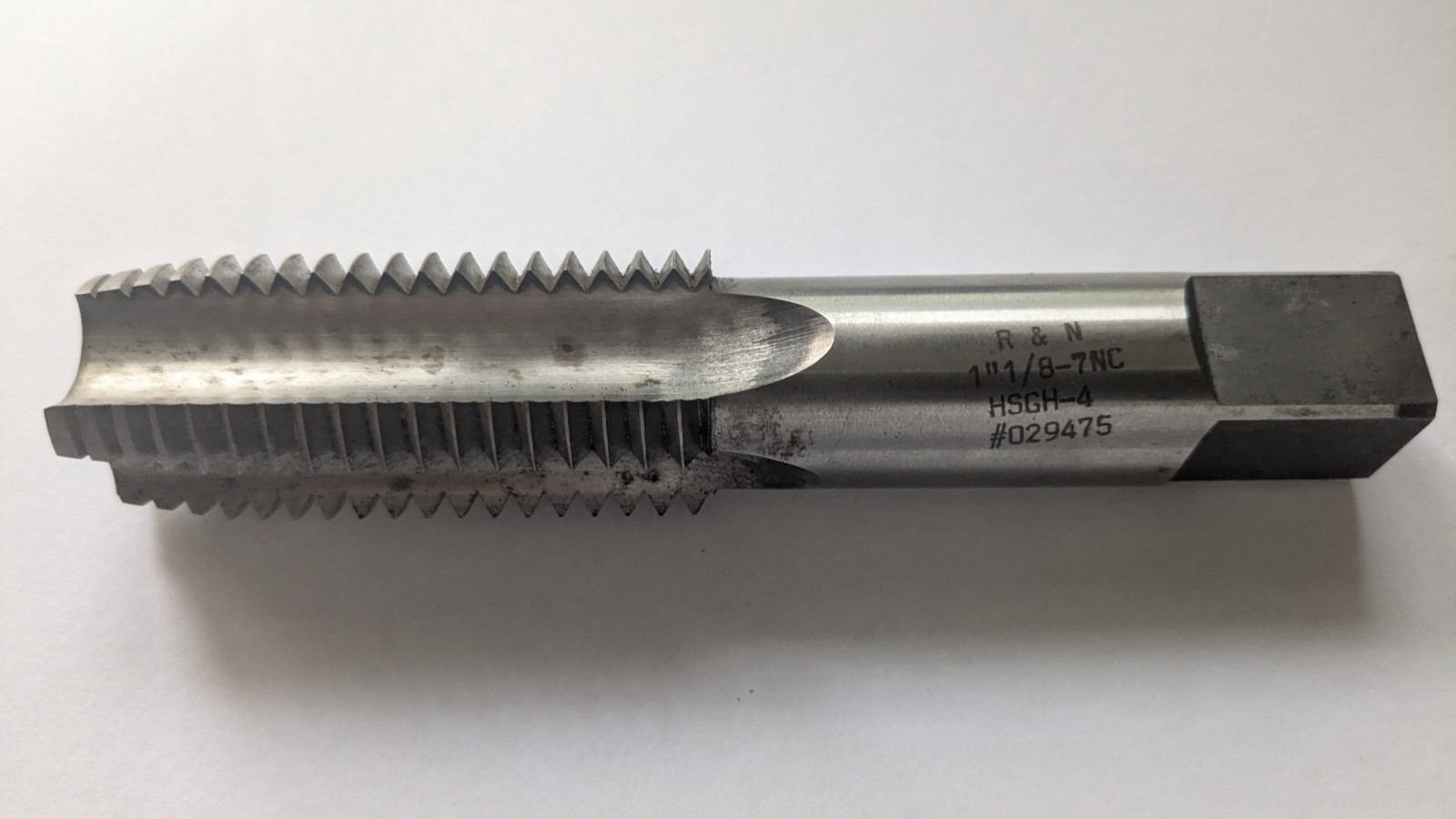 R&N 1 1/8-7 NC HSGH-4 Tap #029475