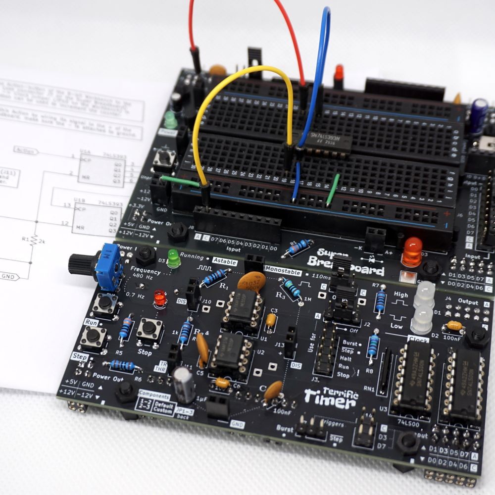 Terrific Timer DIY 555-timer Kit by 8BitFlux