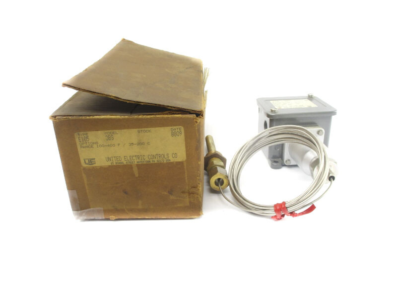 UNITED ELECTRIC CONTROLS E1053BS 480VAC 15A 100-400'F NSMP