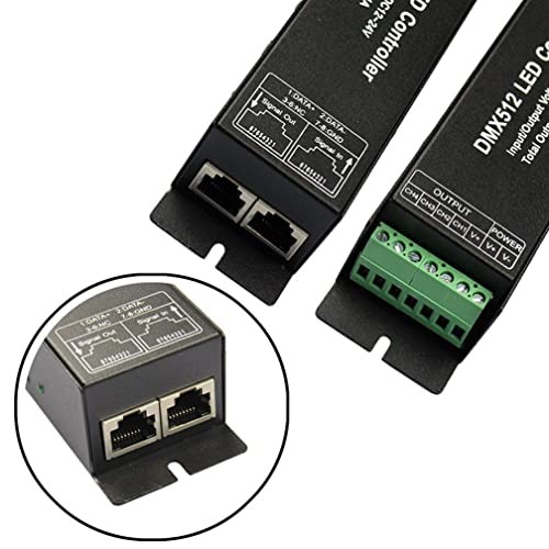 DMX512 LED Controller 3 Channel DMX Decoder with RDM Digital Display, DMX to