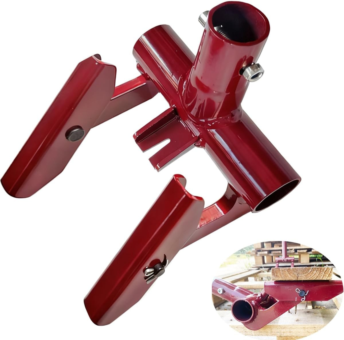 JINHAN Pallet Buster Articulating Head, Enhanced Deck Board Wrecker Pry Bar