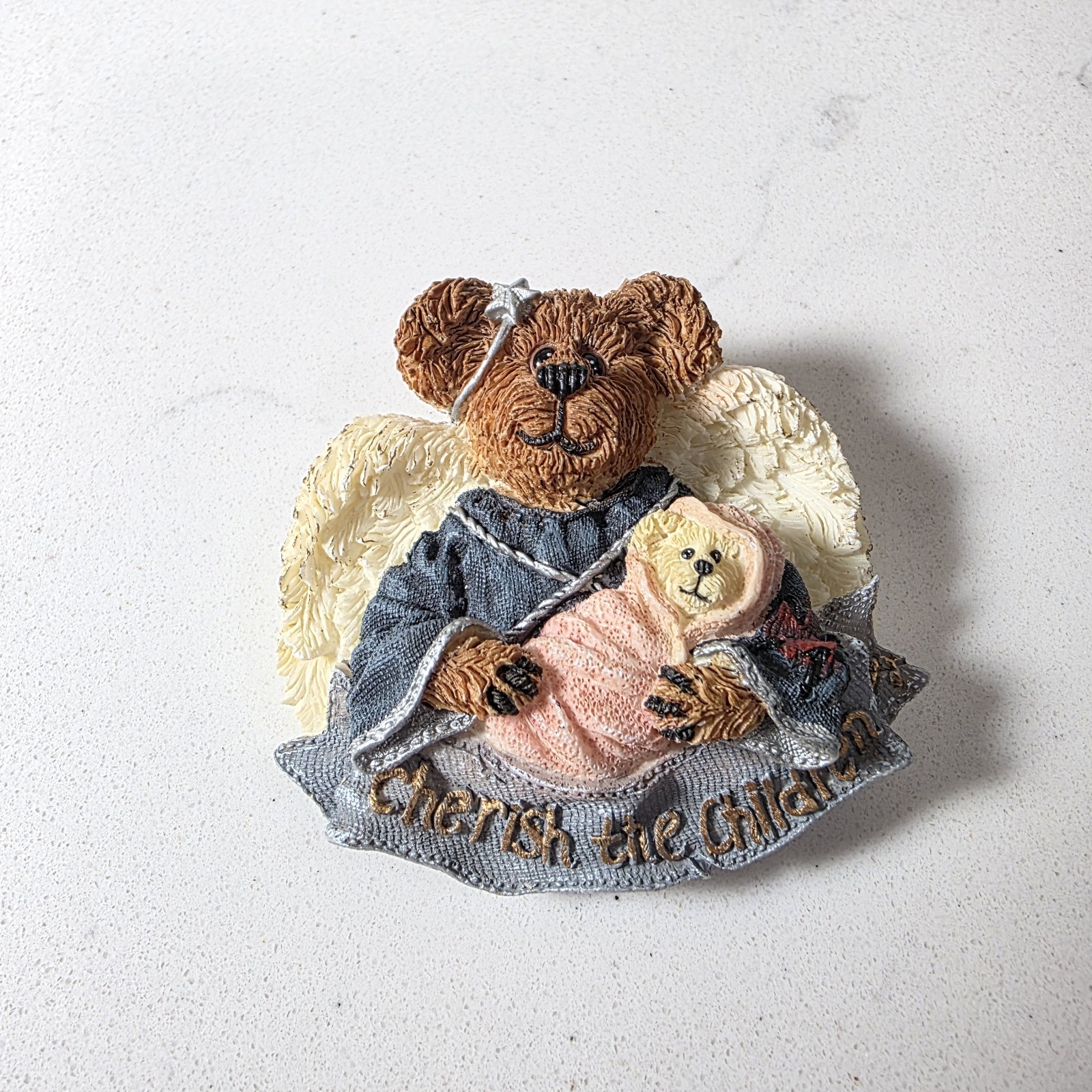 Boyds Bears Bearwear Pin Brooch Cherish The Children 26039