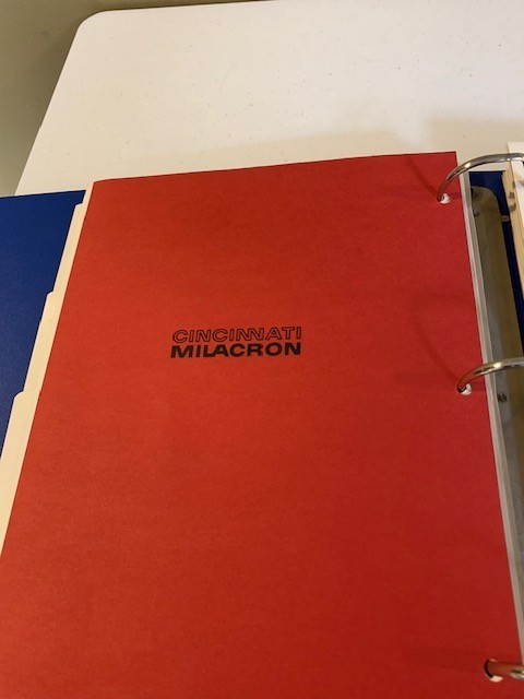 Cincinnati Milacron Control Reference Manual for Acramatic 900 MC/TC Hardware