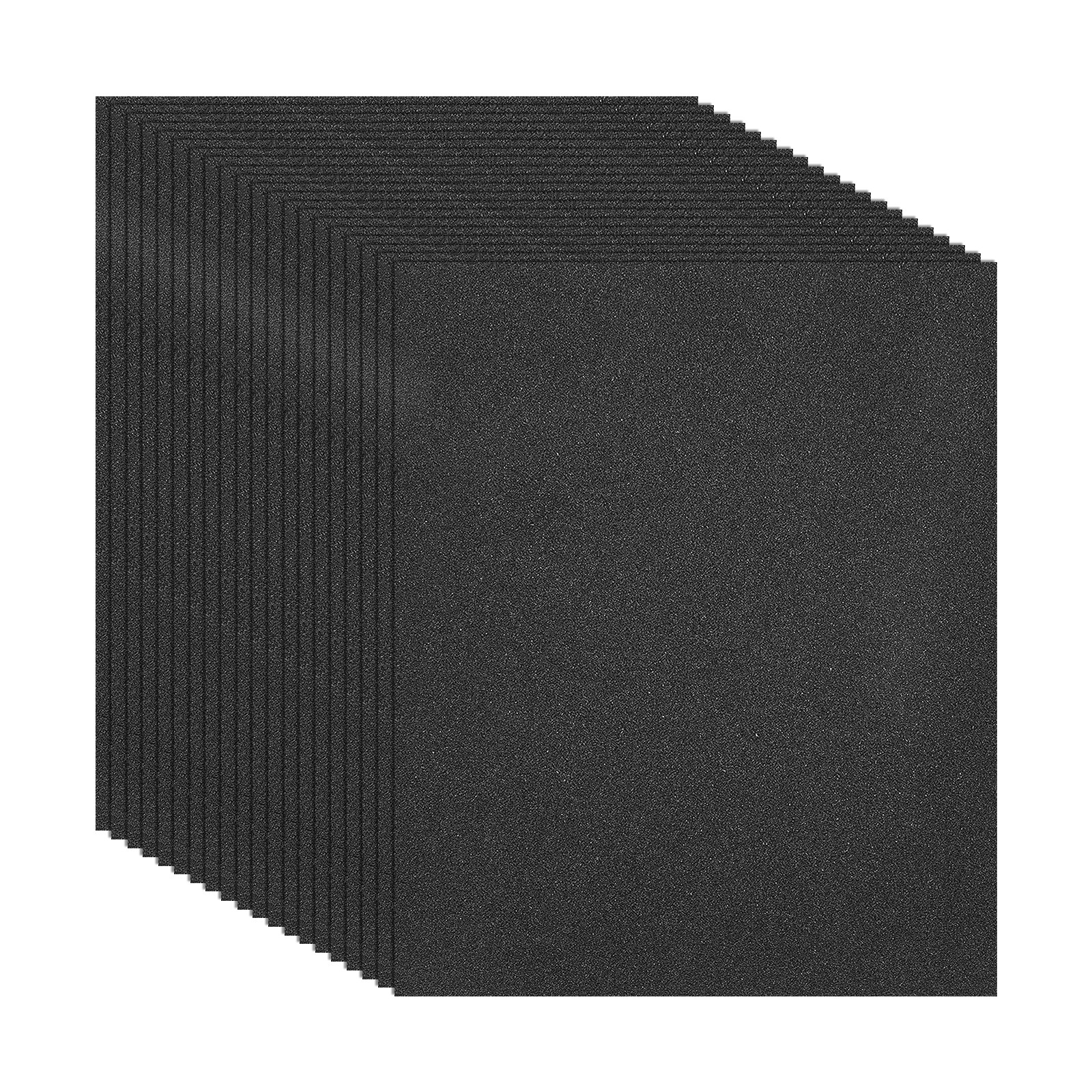 20 Pack 9" x 11" Sandpaper, 120 Grit Sand Paper for Wood Furniture Floor