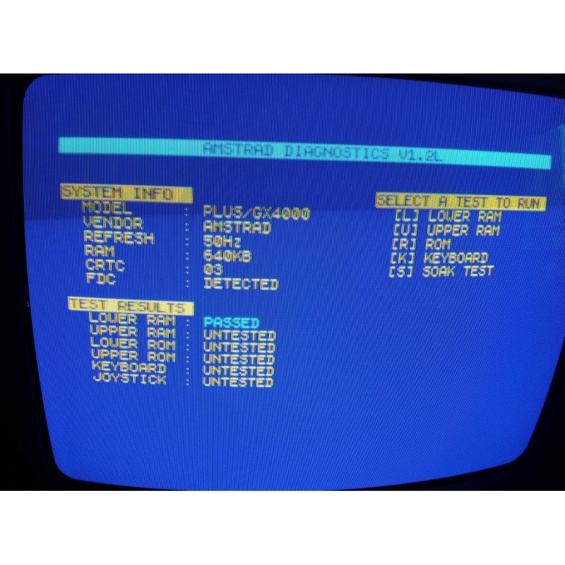 Amstrad CPC 6128 512KB RAM expansion module
