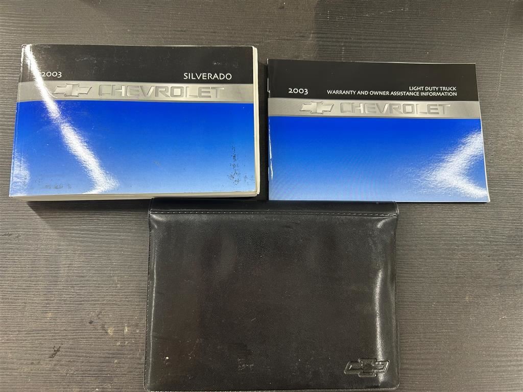 SLVRADO15 2003 Owners Manual 104830373