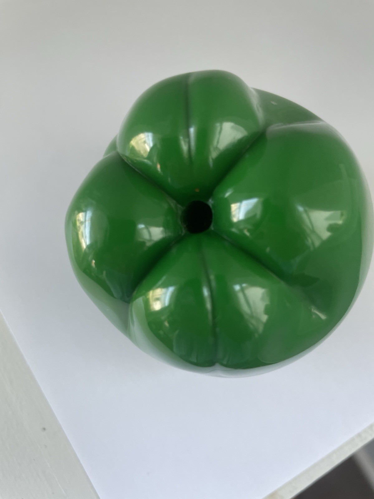 Vintage green bell pepper Kitchen Timer – Wind-Up Mechanical Timer