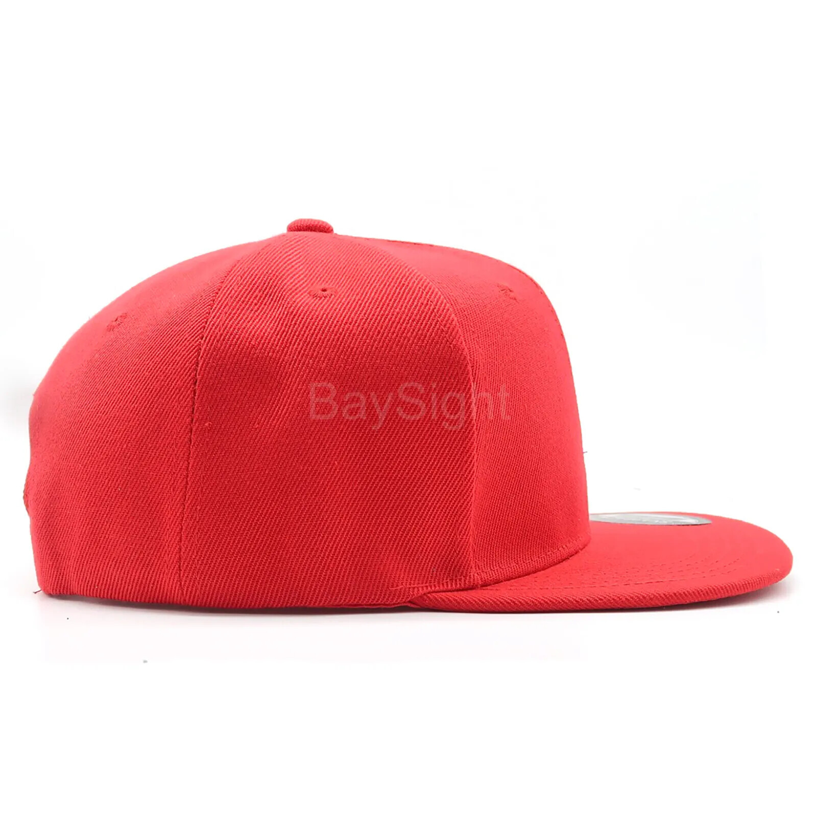 Baseball Cap Snapback Adjustable Flat Trucker Solid Plain Blank Mens Hip Hop Hat