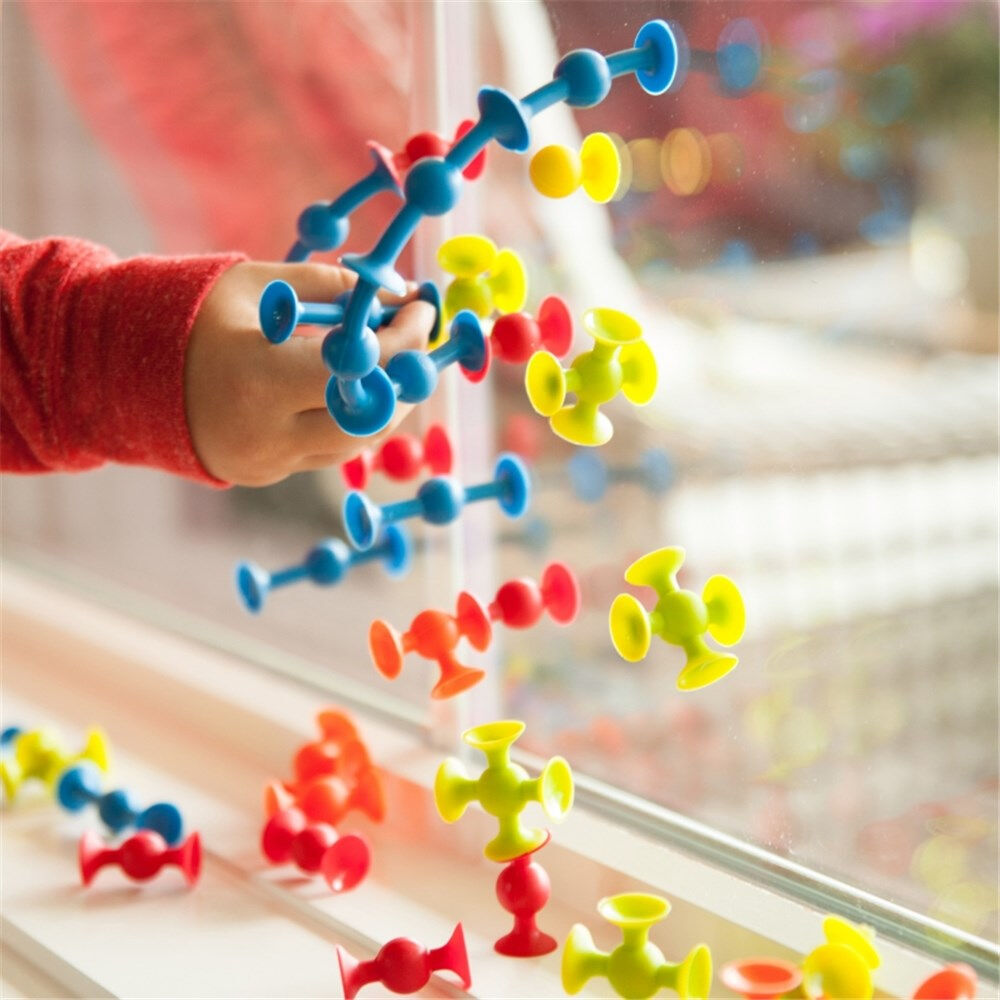 Fat Brain Toy Co Mini Squigz 75pc 5y+