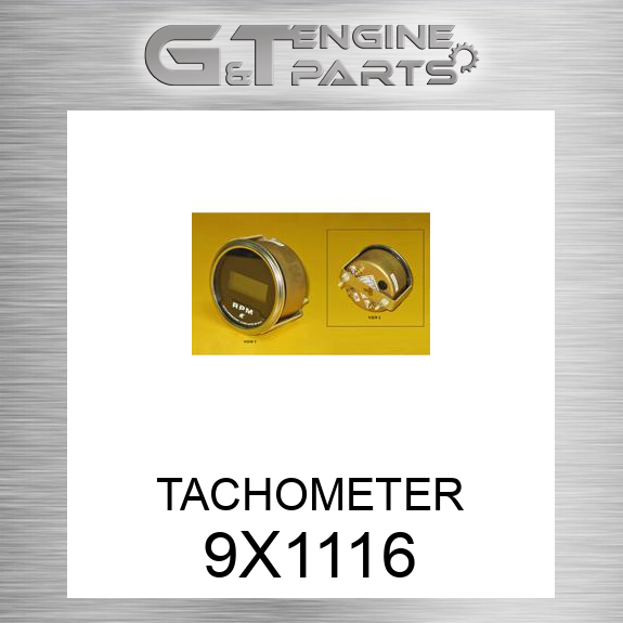 9X1116 TACHOMETER (8t9872) fits CATERPILLAR (NEW AFTERMARKET)