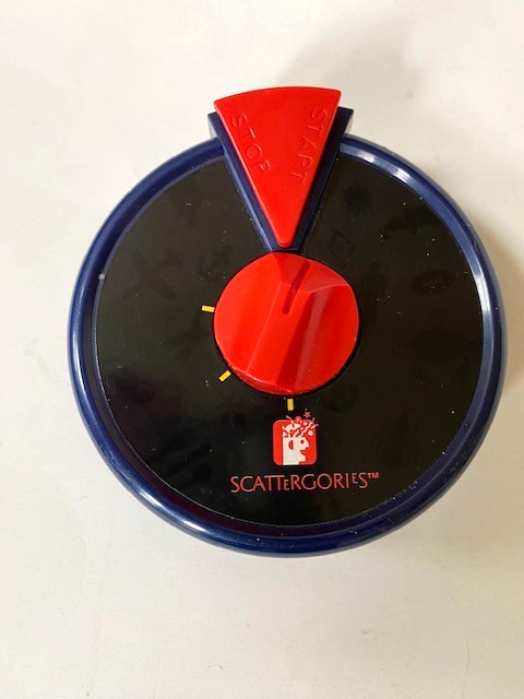 1988 Scattergories Replacement Timer - TESTED