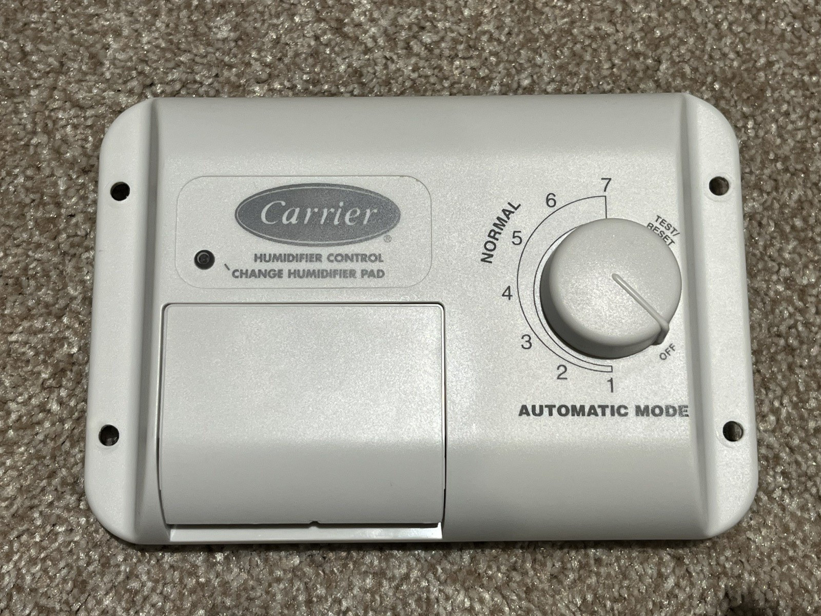 CARRIER HUMIDITRAC AUTOMATIC HUMIDIFIER CONTROL HUMIDISTAT KUAWC0101CAC