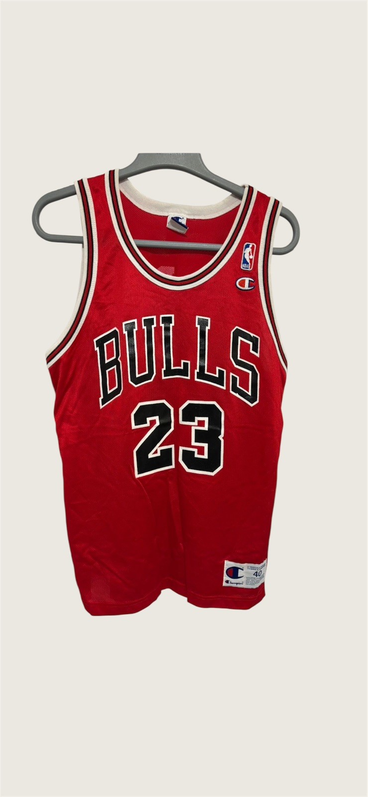 Rare Michael Jordan Chicago Bulls 23  Era Jersey – Champion Vintage NBA –Men’s M