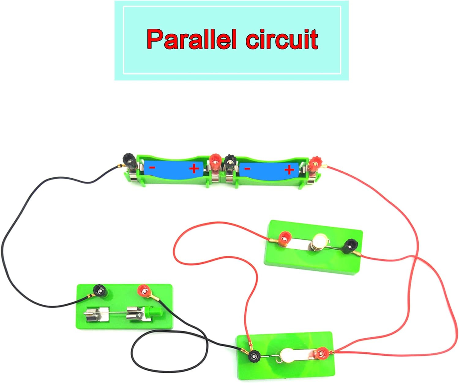 EUDAX Physics Science Lab Learning Circuit Kit,Electricity Experiment Set,Build