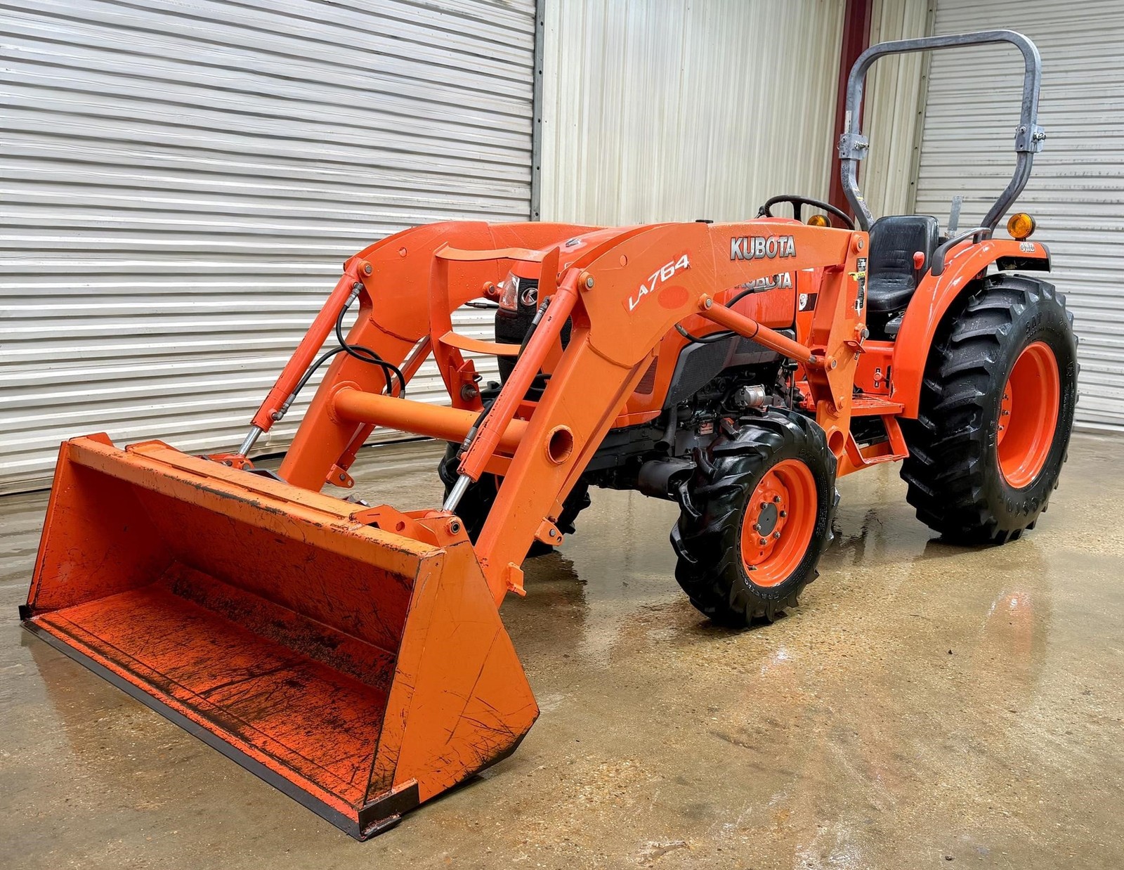 2012 KUBOTA L4600 OROPS 4WD TRACTOR WITH LA754 LOADER