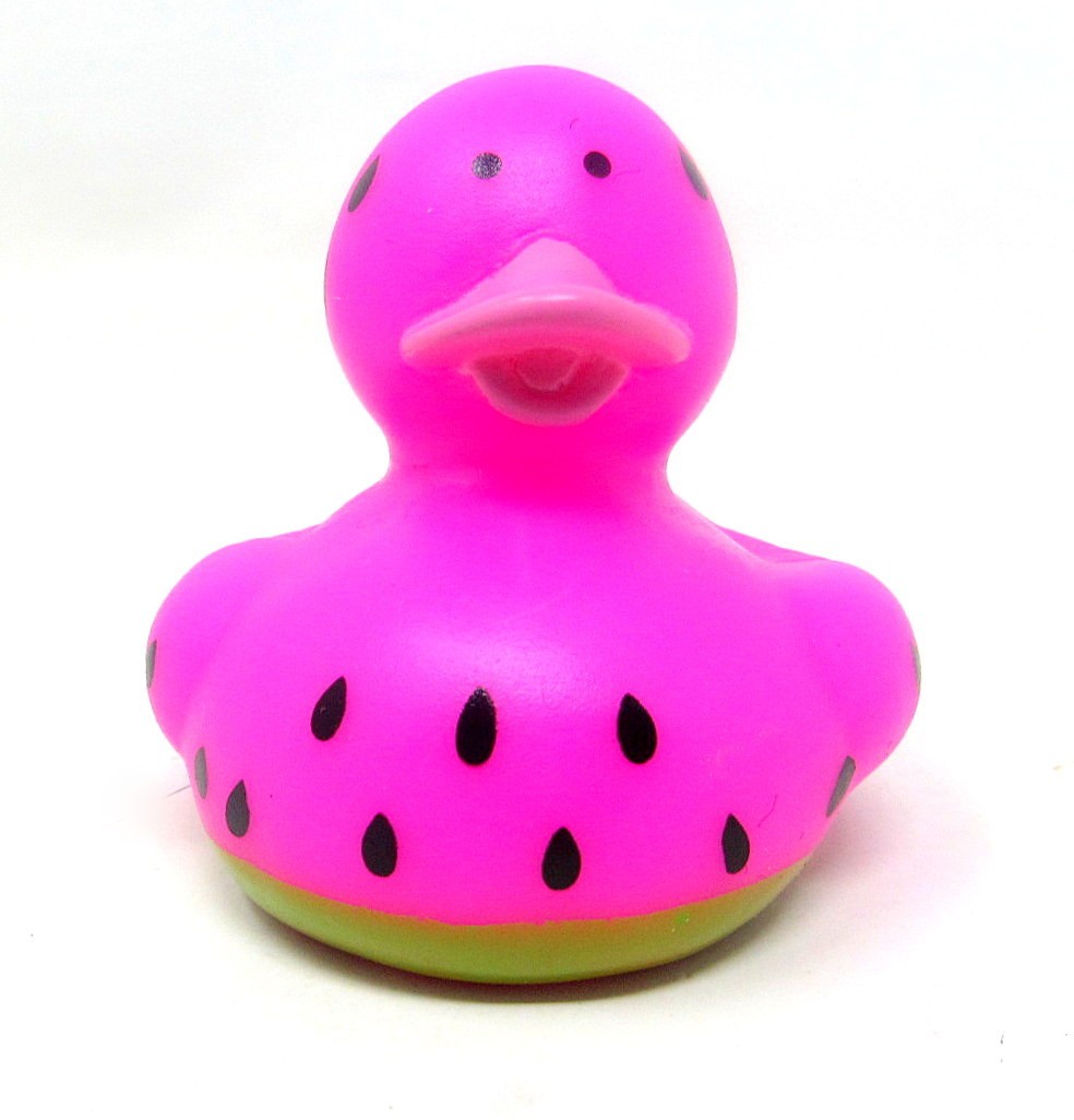 Watermelon Rubber Duck 2 inch Fruit Food Gift Basket Jeep Gift Cruise US Seller
