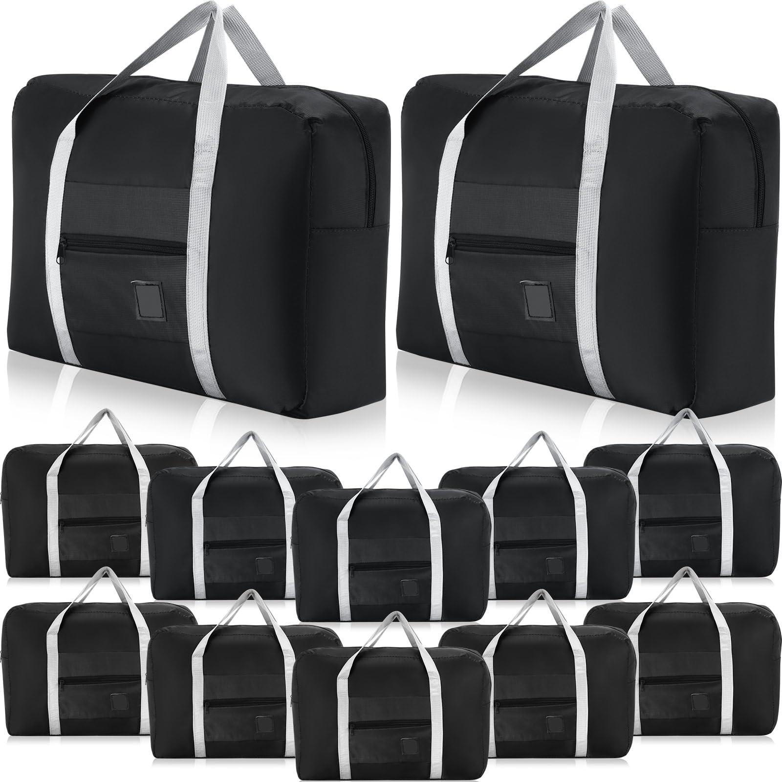 12 Pcs Foldable Travel Bags Bulk Foldable Travel Duffel Bags Waterproof Light...