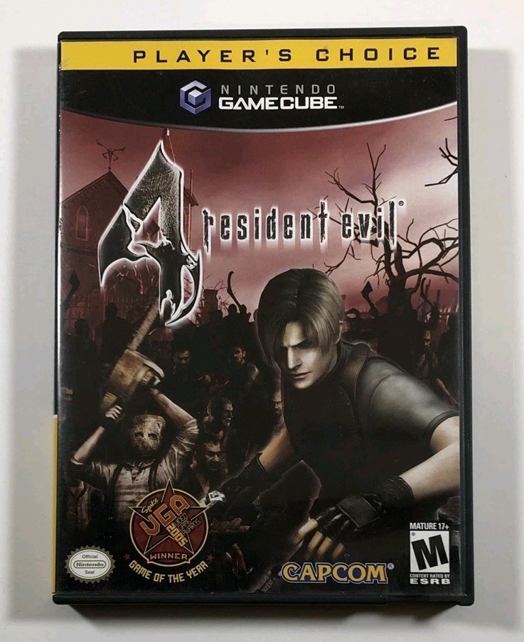 AUTHENTIC CASE ONLY NO GAME Resident Evil 4 (Nintendo Gamecube) PLEASE READ