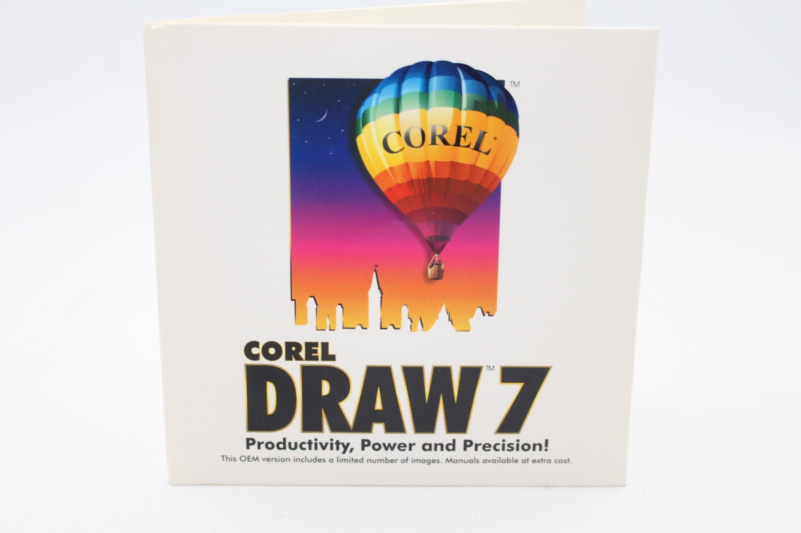 CorelDRAW 7 (2CD Set, 1996, Corel) Graphic Design Software Photo-Paint Dream 3D