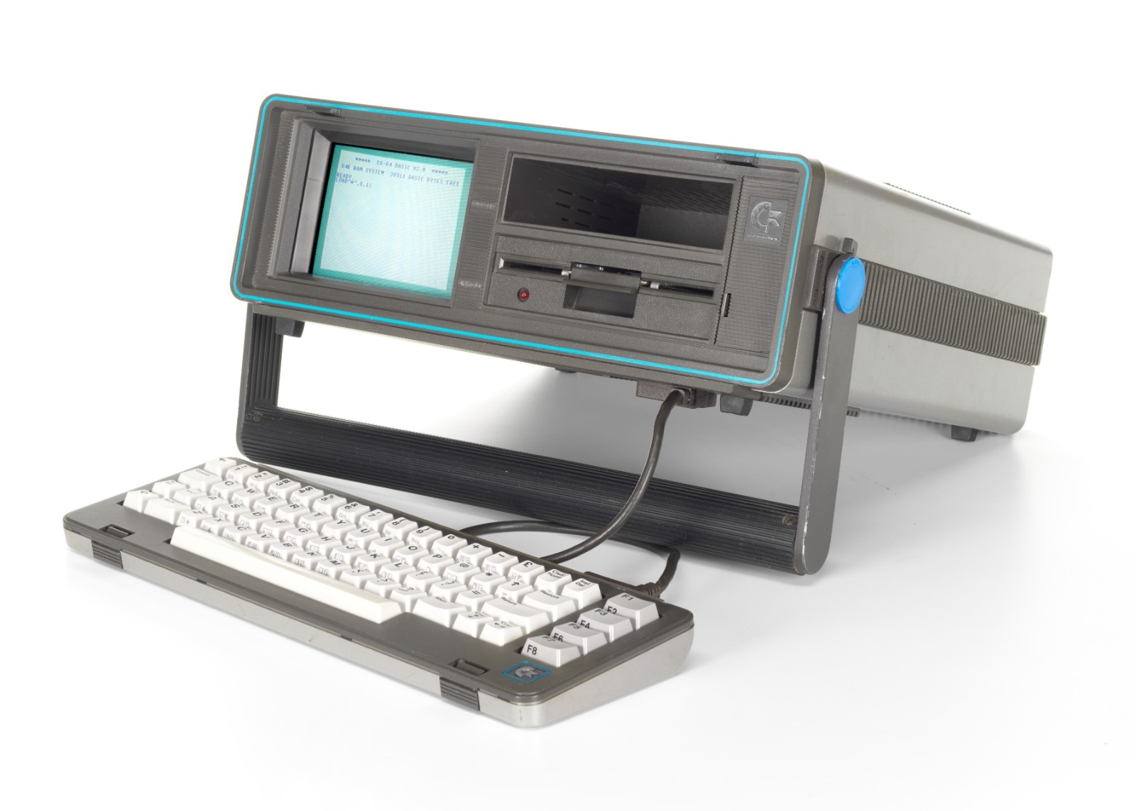 Commodore SX-64 Portable Computer - rebuilt keyboard, original keyboard cable