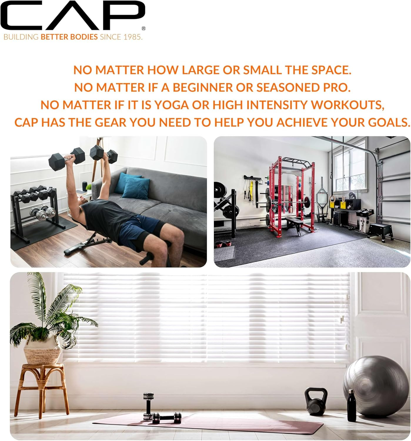 Power Rack with Pull up Bar & Attachments - Multiple Colors