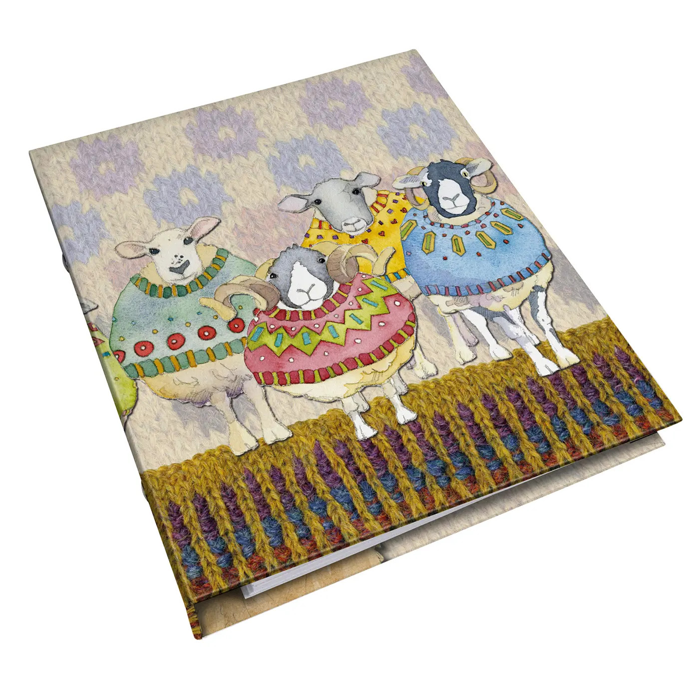Emma Ball SHEEP IN SWEATERS hardback project folder, crochet, knitting