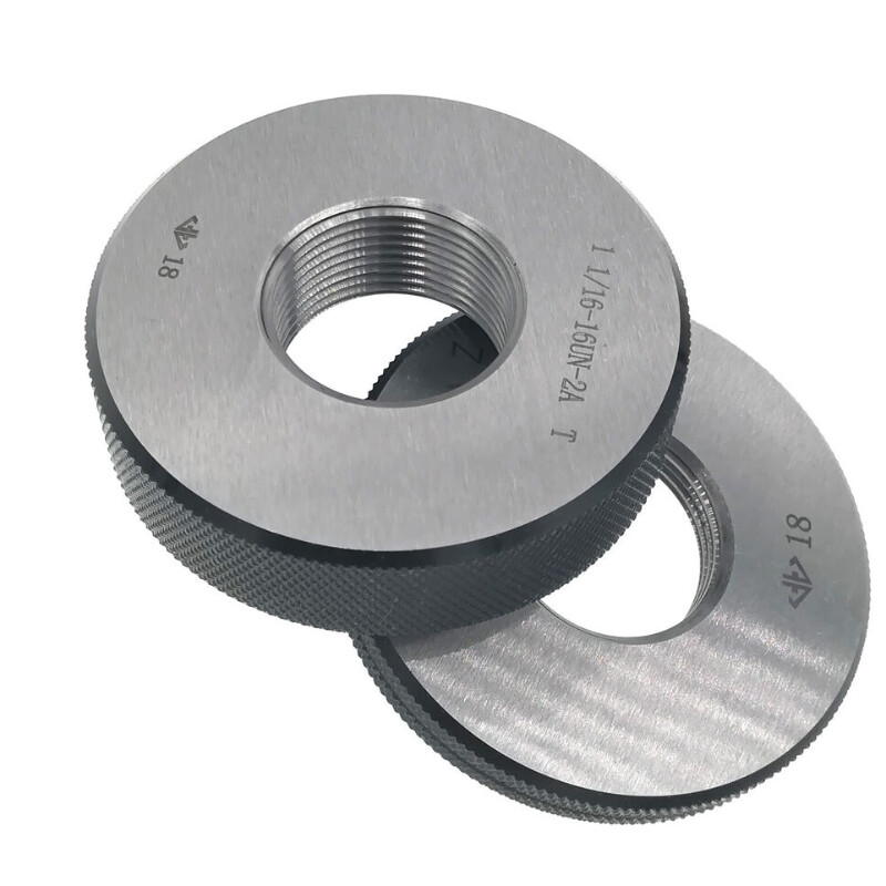 Thread Ring Gage 1" 1/16-16 UN 2A Thread Ring Gauge GO NOGO 1 1/16-16 UN 2A 1Pcs