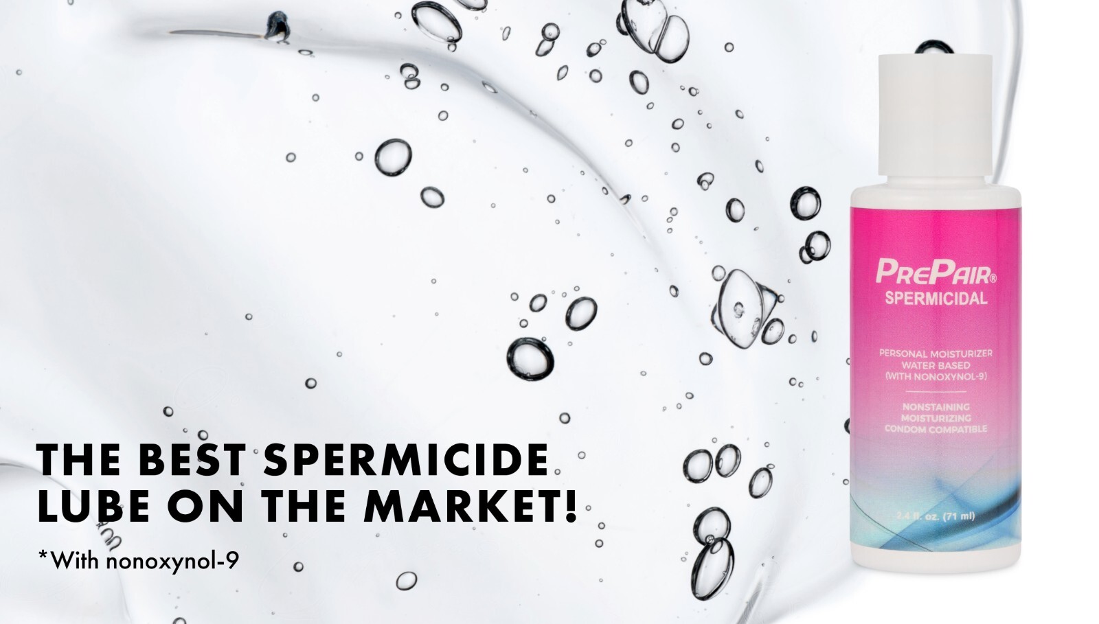ForPlay PrePair Spermicidal - Water Based Lubricant - Made in the US