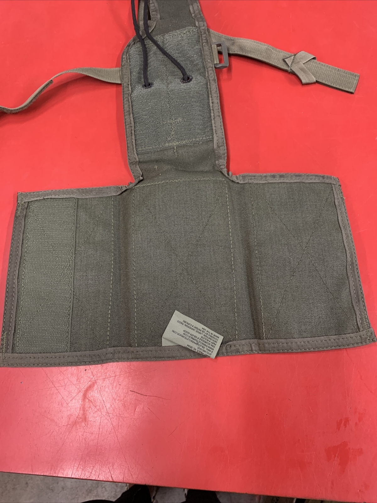MSA Paraclete Universal Radio Pouch Forest Green